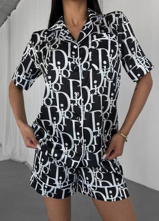 Женская пижама ❤️ dior. больше моделей в нашем магазине!