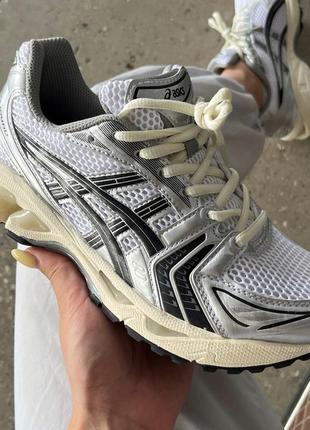 Asics gel-kayano 14 white/silver/black 36