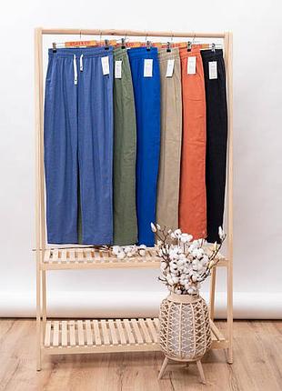 Брюки женские лён