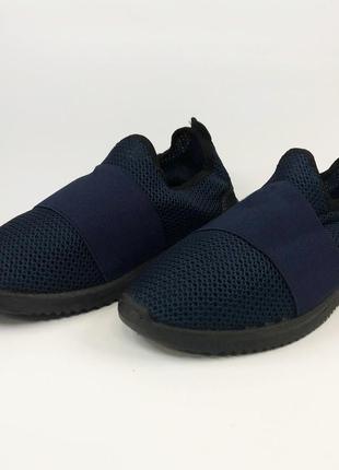 Мужские кроссовки из сетки 45 размер. кроссовки с тканевым верхом лето. модель 22882. or-728 цвет: синий