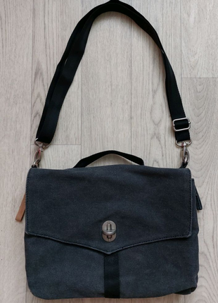 Сумка на плечо из канваса, трансформер qwstion (швейцария)