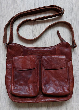 Сумка на плечо кожаная the chesterfield brend