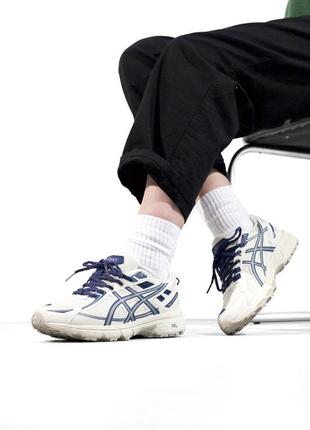 Asics gel-venture 6 white/blue