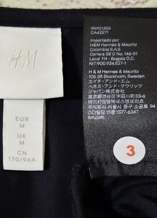 Сукня h&m котон бавовна ярусна сукня з рукавами буфами5 фото