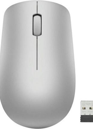 Мышка lenovo 530 wireless platinum grey (gy50z18984)