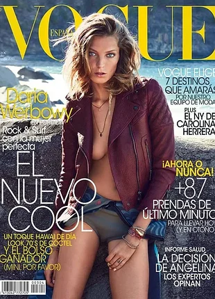 Журнал vogue spain (july 2013), журналы вог испания, дарья вербова