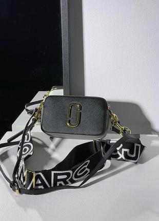 Сумка marc jacobs the snapshot black/multi6 фото