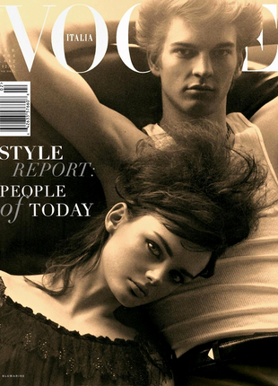 Журнал vogue italia (february 2004) , журналы вог италия, мода и стиль
