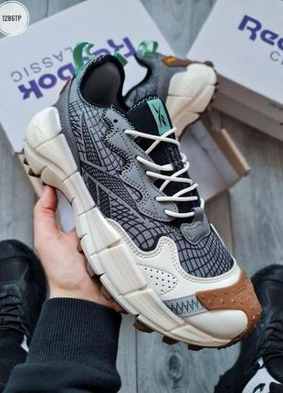 Кросівки reebok zig kinetica ii edge gore-tex pure grey