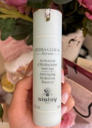 Зволожуюча сироватка sisley hydra-global serum anti-aging hydration booster1 фото