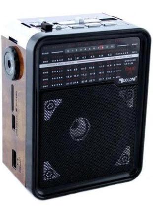 Радіоприймач golon rx-9100 з mp3, usb+sd, портативне радіо