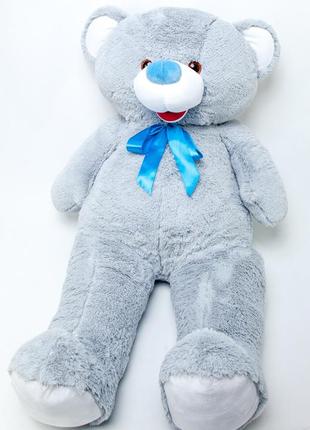М'яка іграшка ведмедик 160 см сірий