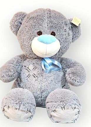 Ведмедик тедді 105 см (65*40 см) сірий