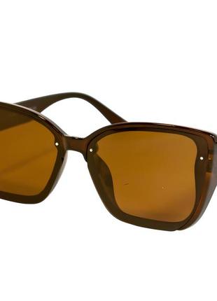 Жіночі сонцезахисні окуляри polarized, коричневі p341-2