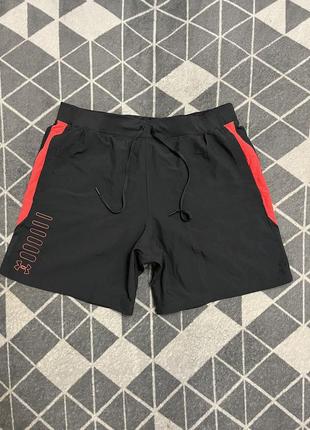 Шорти under armour speedpocket 7” statement shorts (оригінал)