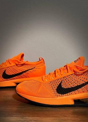 Nike air max flyknit racer total orange/black