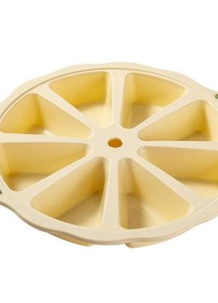 Силіконова форма для випікання торта трикутними шматочками 8 шт