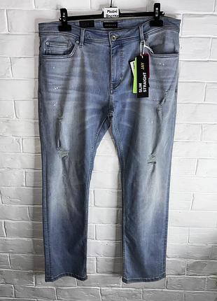 Джинсы мужские “slim straight”