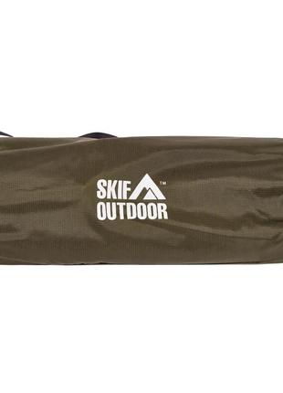 Каремат надувной skif outdoor scout, 190x56x5.0 cm, olive4 фото