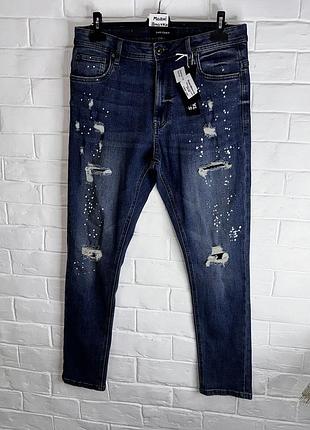 Джинсы мужские “straight tapered”