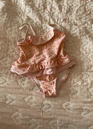 Цельный купальник 2-3 года, 92-98 см