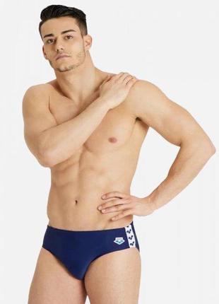 Плавки arena men's icons swim briefs темно-синій 85 (005049-700)