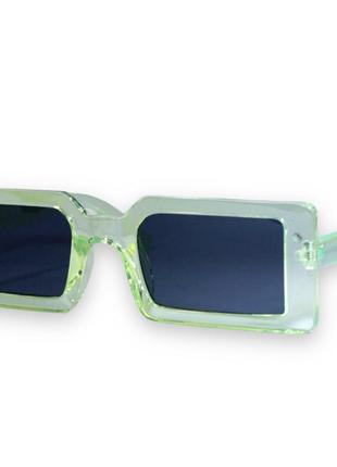 Солнцезащитные женские очки 715-7 салатовые