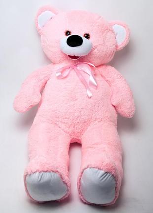 Мягкая игрушка мишка 160 см розовый