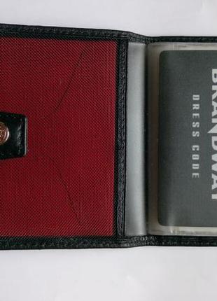 Шкіряна візитниця гаманець портмоне neri karra2 фото