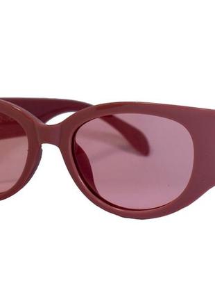 Сонцезахисні жіночі окуляри 19203-3 пудровий