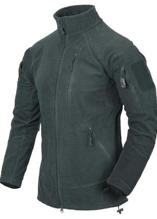 Кофта флісова helikon-tex alpha tactical jacket shadow grey