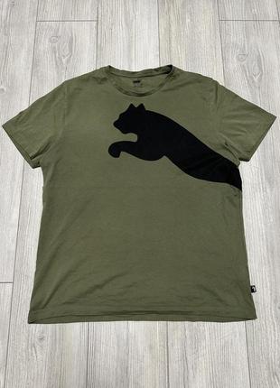 Футболка puma big cat logo