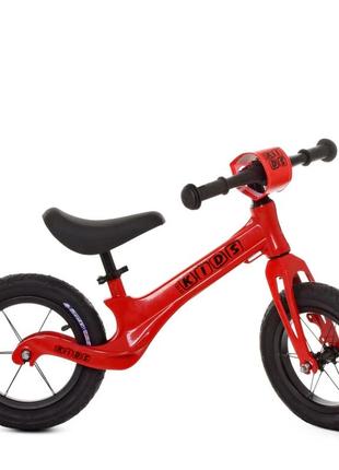 Біговел дитячий profi kids smg1205a-2 червоний, 12 дюймів