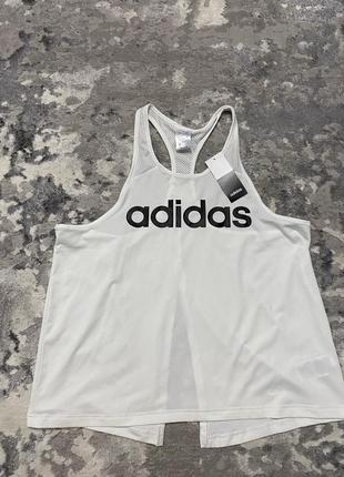 Спортивная женская жіноча майка  для спорта для бігу adidas