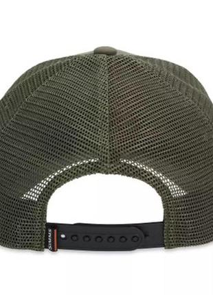 Кепка simms cardwell trucker dark olive3 фото