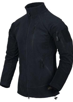 Кофта флісова helikon-tex alpha tactical jacket navy blue