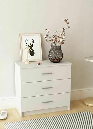 Комод на 3 шухляди в спальню з дсп