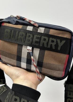 🔥 burberry paddy bag blue manbag  ki77024