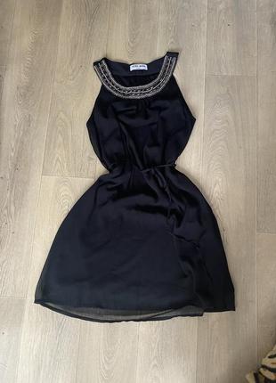 Xs s сукня вечірня на випускний плаття чорне платье вечернее на выпускной черное