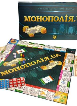 0192 игра настольная монополия укр