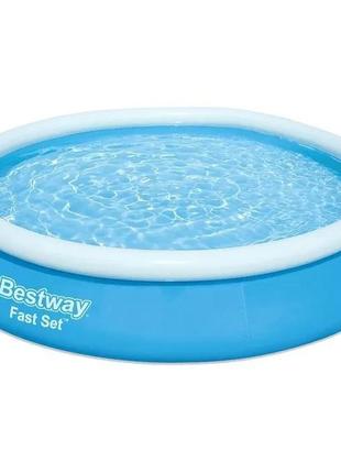 Бассейн bestway fast set pool надувной 366 x 76см, 5377 л, 57273