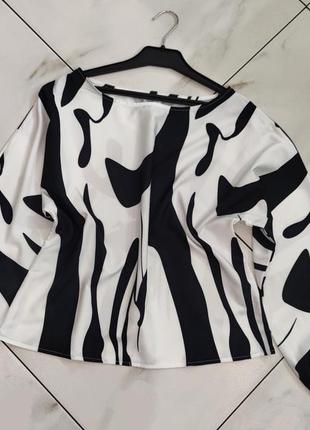 Стильная женская блуза кофточка shein m-l-xl (48-50-52)