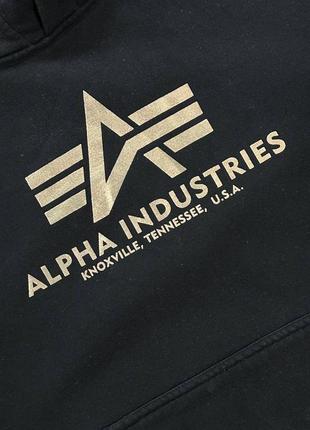 Худи alpha industries3 фото