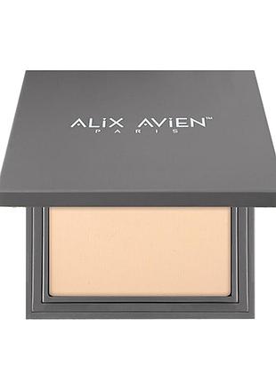 Шелковистая компактная пудра alix avien, 02 true beige, 9,5 г