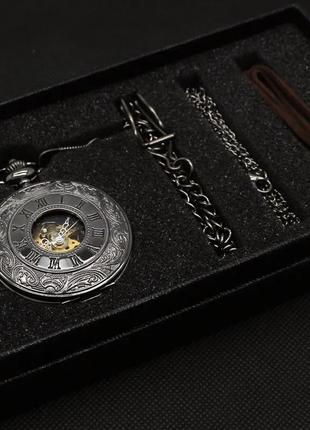 Механічний кишеньковий годинник yisuya no2091