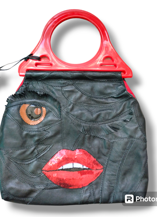 Шкіряна жіноча сумка. ексклюзивна сумка з натуральної шкіри