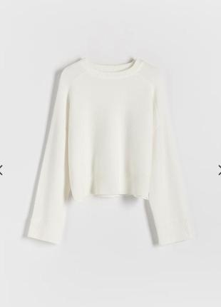 Жіночий светр / жіночий білий светр reserved2 фото