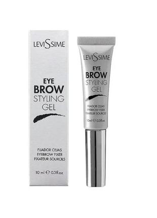 Стайлер для бровей levissime eye brow styling gel transparent