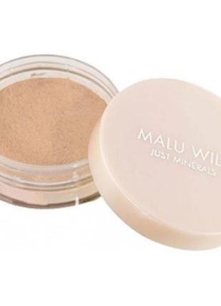 Пудра malu wilz just minerals powder foundation 03 - sand purity