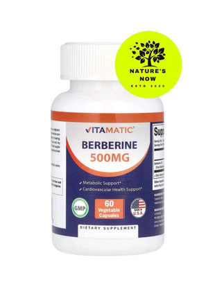 Vitamatic берберин 500 мг - 60 капсул